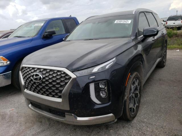 Photo 2 from auction – 2022 HYUNDAI PALISADE C with VIN KM8R7DHE7NU442960