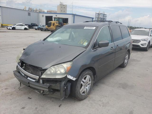 Photo 2 from auction – 2007 HONDA ODYSSEY EX with VIN 5FNRL387X7B100474