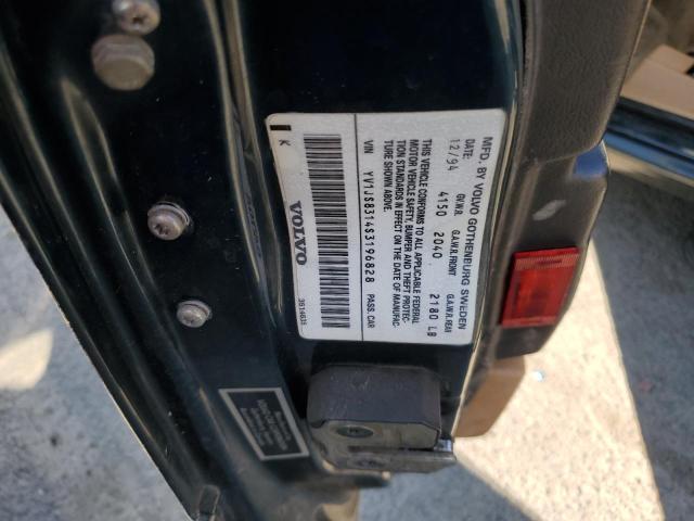 Photo 10 from auction – 1995 VOLVO 940 with VIN YV1JS8314S3196828