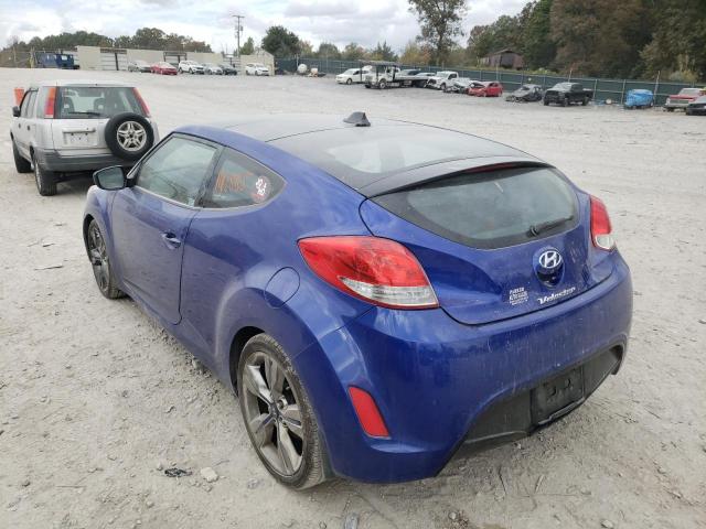 Photo 3 from auction – 2013 HYUNDAI VELOSTER with VIN KMHTC6AD4DU106468