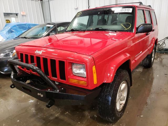 Zdjęcie 2 z aukcji – 2001 JEEP CHEROKEE C z VIN 1J4FF58S31L502314