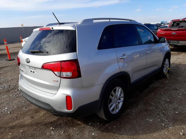 Photo 4 from auction – 2014 KIA SORENTO LX with VIN 5XYKT3A67EG497232