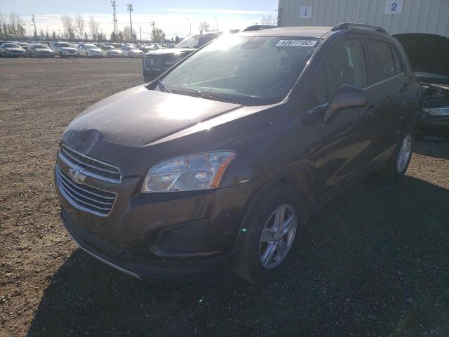 Photo 2 from auction – 2016 CHEVROLET TRAX 1LT with VIN 3GNCJPSB7GL204705
