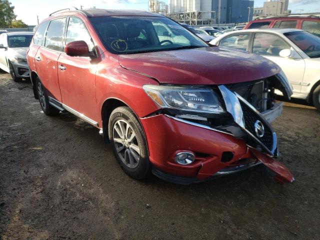 NISSAN PATHFINDER 2015 with VIN 5N1AR2MMXFC690541 - Photo from auction