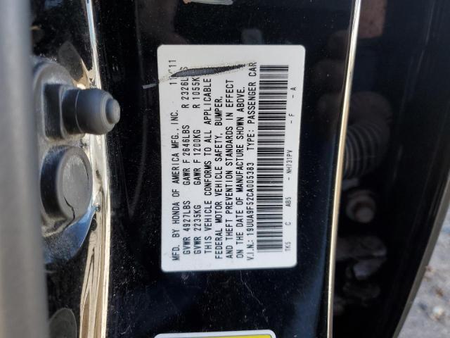 Photo 10 from auction – 2012 ACURA TL with VIN 19UUA9F52CA005383