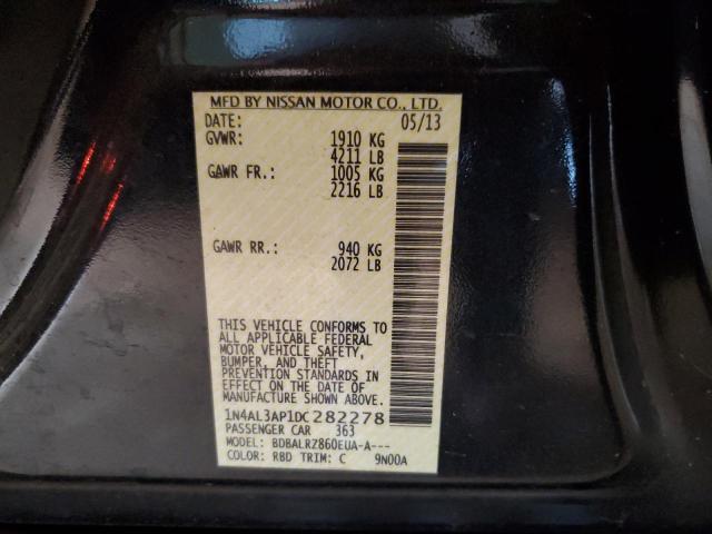 Photo 10 from auction – 2013 NISSAN ALTIMA 2.5 with VIN 1N4AL3AP1DC282278