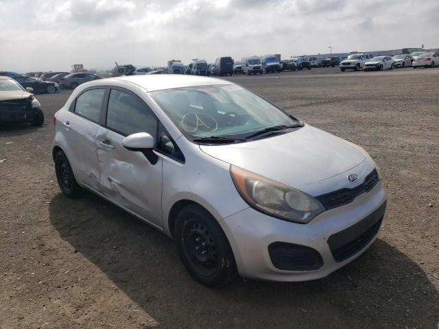 KIA RIO LX 2012 with VIN KNADM5A33C6020057 - Photo from auction