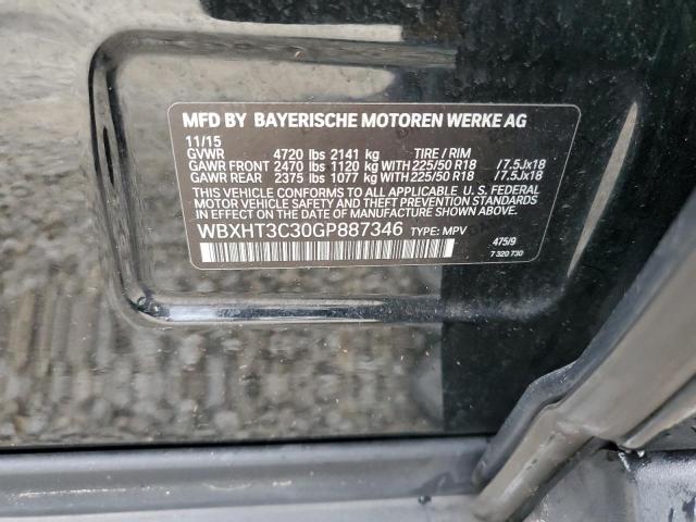 Photo 10 from auction – 2016 BMW X1 XDRIVE2 with VIN WBXHT3C30GP887346