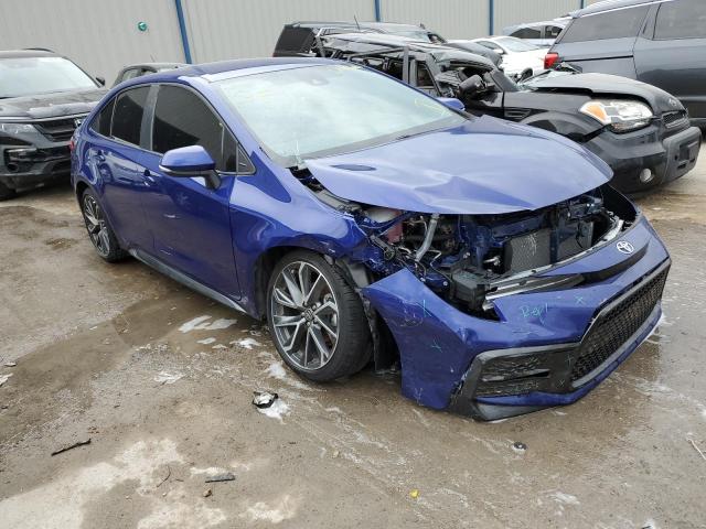TOYOTA COROLLA SE 2021 with VIN 5YFS4MCE0MP061680 - Photo from auction