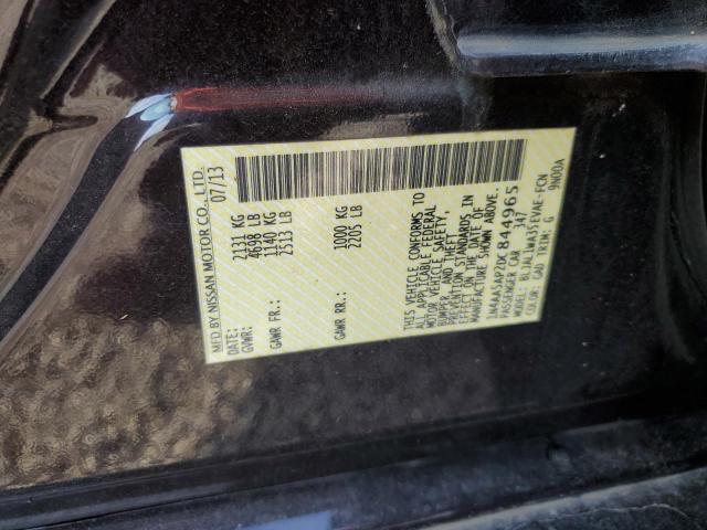 Photo 10 from auction – 2013 NISSAN MAXIMA S with VIN 1N4AA5AP2DC844965