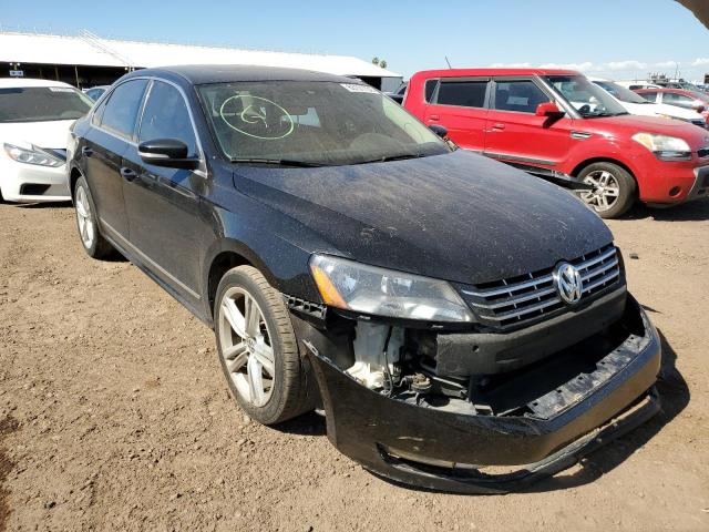 Photo 1 from auction – 2012 VOLKSWAGEN PASSAT SE with VIN 1VWBN7A31CC078539