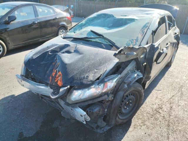 Photo 2 from auction – 2014 HONDA CIVIC LX with VIN 19XFB2F50EE260528