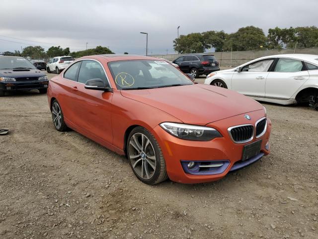BMW 228 I 2014 with VIN WBA1F5C54EV246306 - Photo from auction