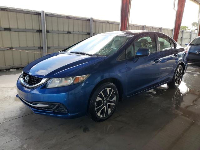 Photo 2 from auction – 2013 HONDA CIVIC EX with VIN 19XFB2F85DE029892