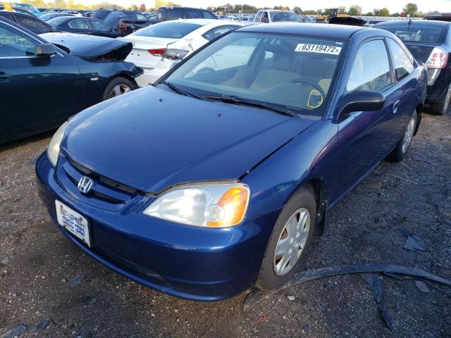 Photo 2 from auction – 2003 HONDA CIVIC LX with VIN 1HGEM22553L012213