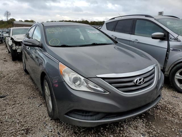 HYUNDAI SONATA GLS 2014 with VIN 5NPEB4AC4EH871669 - Photo from auction