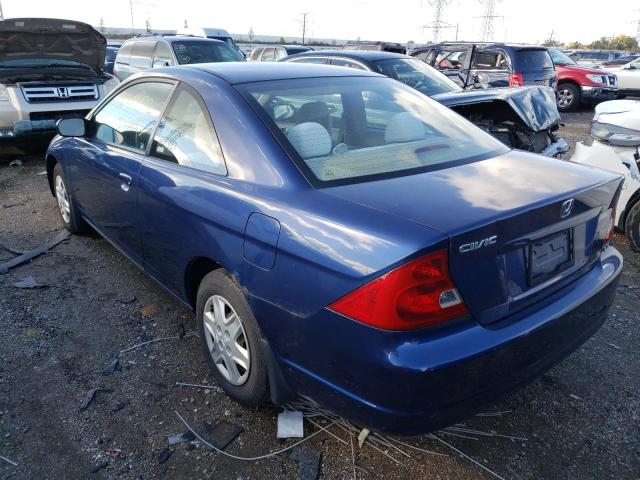 Photo 3 from auction – 2003 HONDA CIVIC LX with VIN 1HGEM22553L012213