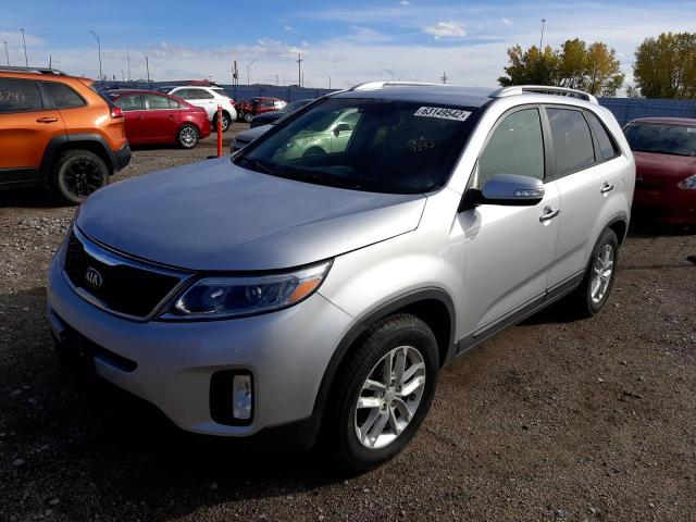 Photo 2 from auction – 2014 KIA SORENTO LX with VIN 5XYKT3A67EG497232