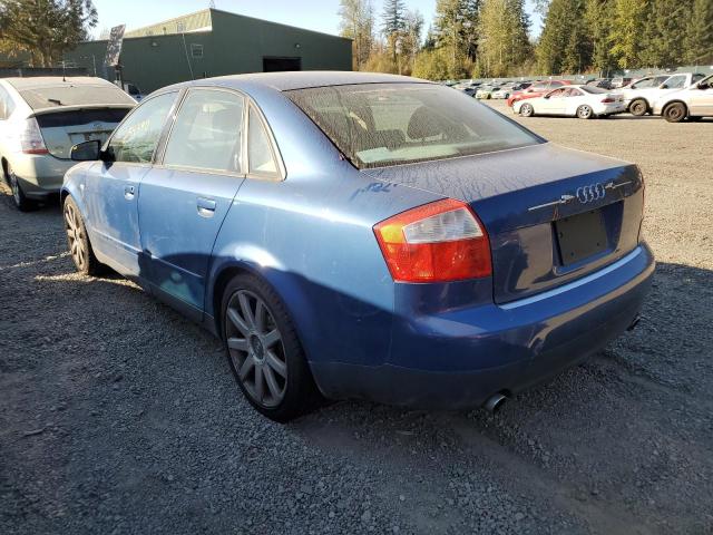 Photo 3 from auction – 2003 AUDI A4 1.8T QU with VIN WAULC58E03A384455