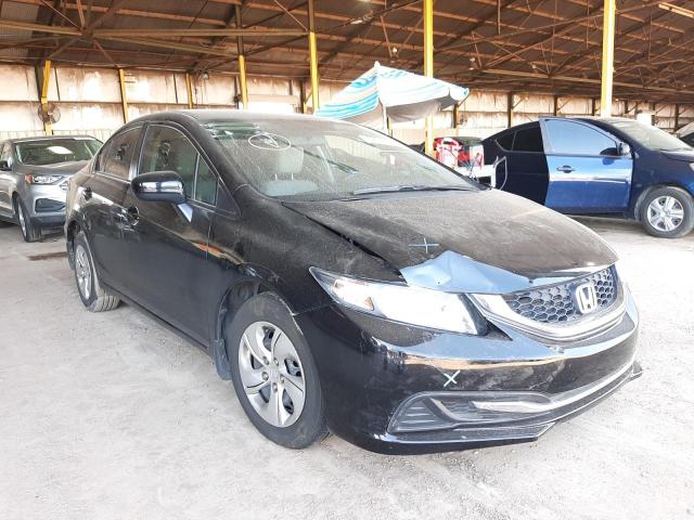 HONDA CIVIC LX 2015 with VIN 2HGFB2F5XFH555417 - Photo from auction