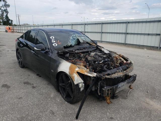 INFINITI Q50 PREMIU 2017 with VIN JN1EV7AR9HM832604 - Photo from auction