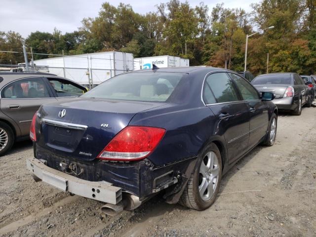Photo 4 from auction – 2005 ACURA RL with VIN JH4KB16535C005192