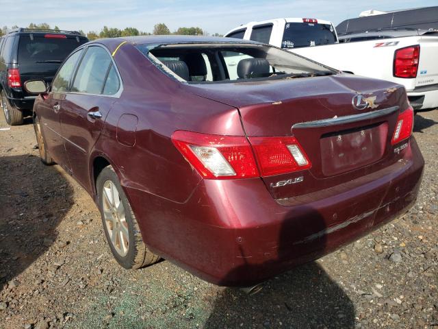 Photo 3 from auction – 2008 LEXUS ES 350 with VIN JTHBJ46GX82164677