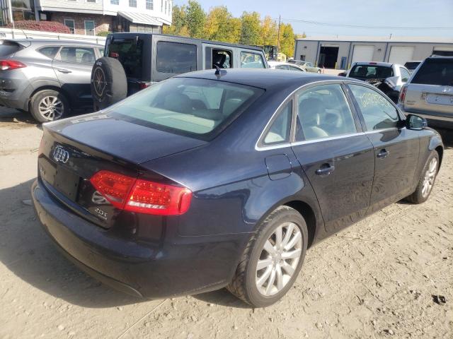 Photo 4 from auction – 2011 AUDI A4 PREMIUM with VIN WAUFFAFL2BA092917