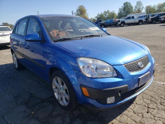 KIA RIO 5 SX 2009 with VIN KNADE243196471262 - Photo from auction