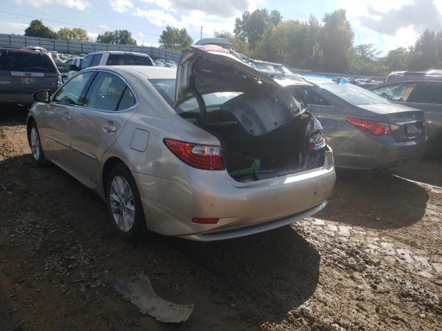 Photo 3 from auction – 2013 LEXUS ES 300H with VIN JTHBW1GG1D2021089