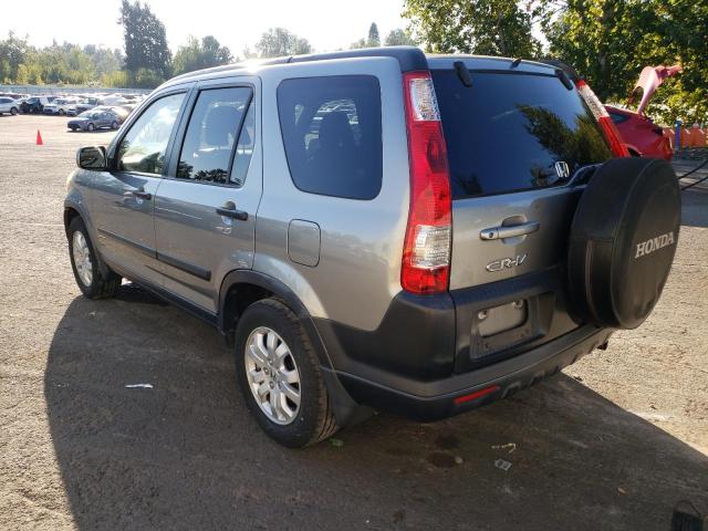 Photo 3 from auction – 2006 HONDA CR-V EX with VIN JHLRD78886C009120