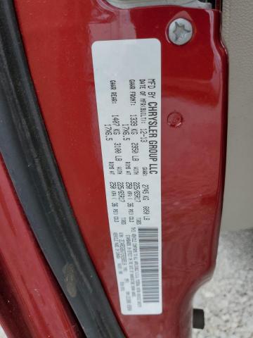 Photo 10 from auction – 2014 DODGE GRAND CARA with VIN 2C4RDGBG7ER268510