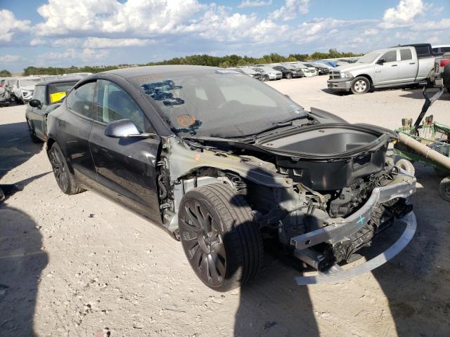 TESLA MODEL 3 2021 with VIN 5YJ3E1EC0MF992395 - Photo from auction