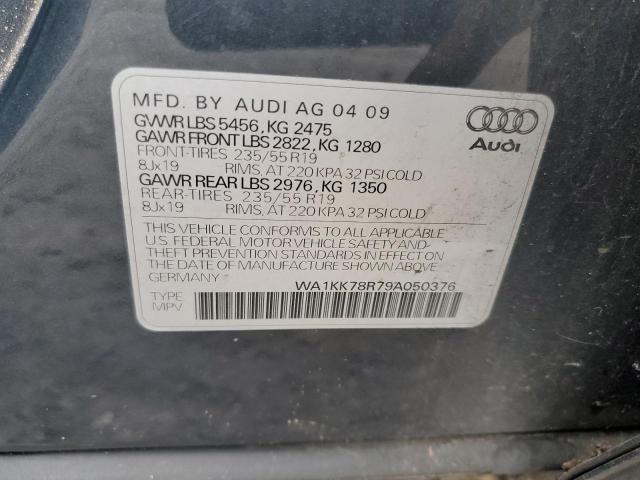 Foto 10 de la subasta – 2009 AUDI Q5 3.2 con VIN WA1KK78R79A050376