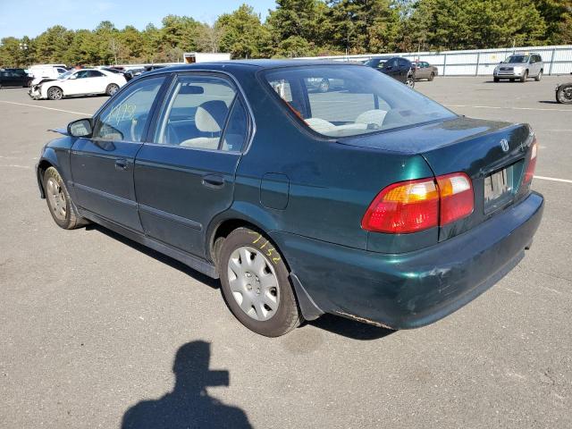 Photo 3 from auction – 2000 HONDA CIVIC with VIN 2HGEJ6673YH511883