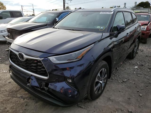 Photo 2 from auction – 2021 TOYOTA HIGHLANDER with VIN 5TDHZRBH2MS116612