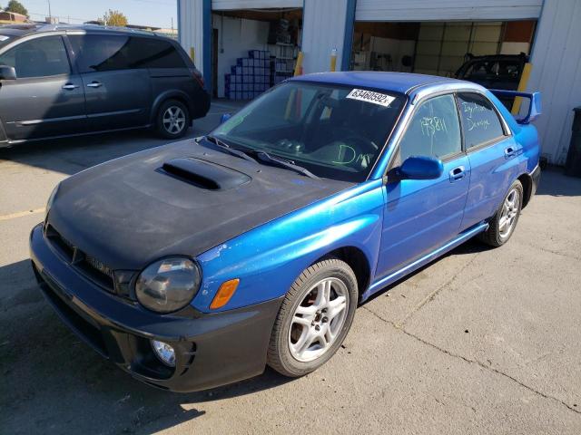 Photo 2 from auction – 2002 SUBARU IMPREZA WR with VIN JF1GD29672G508634