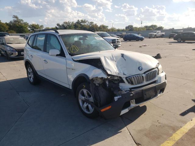 BMW X3 3.0SI 2007 with VIN WBXPC93497WF09493 - Photo from auction