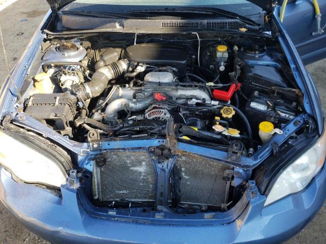 Photo 7 from auction – 2007 SUBARU LEGACY OUT with VIN 4S4BP61C177310509