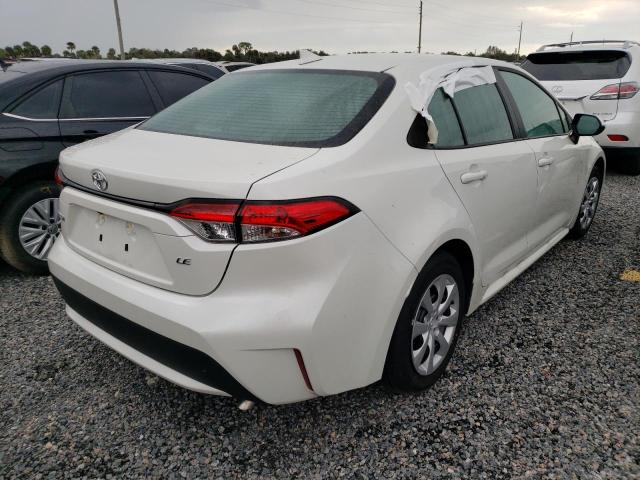 Photo 4 from auction – 2021 TOYOTA COROLLA LE with VIN 5YFEPMAE6MP260076