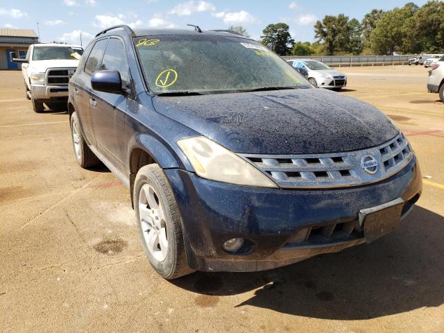 NISSAN MURANO SL 2004 with VIN JN8AZ08T54W224767 - Photo from auction