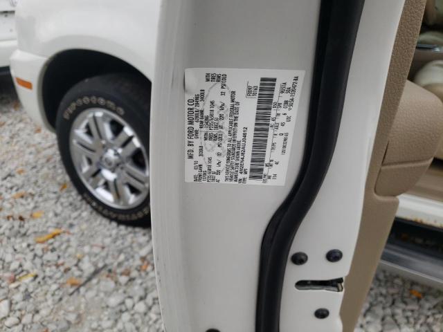 Photo 10 from auction – 2010 MERCURY MOUNTAINEE with VIN 4M2EN4J82AUJ04612