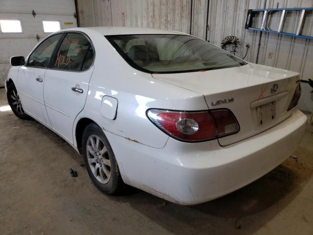 Photo 3 from auction – 2002 LEXUS ES 300 with VIN JTHBF30G520034877