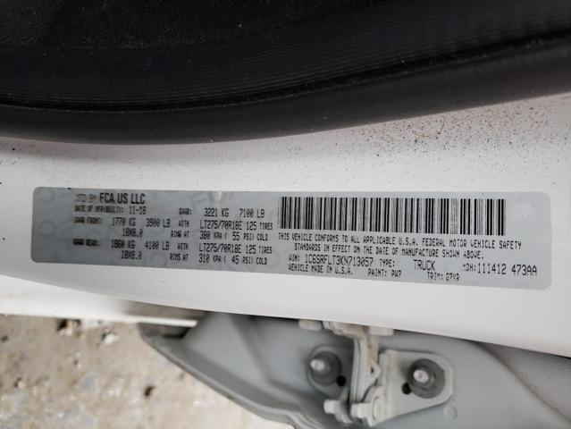 Photo 10 from auction – 2019 RAM 1500 REBEL with VIN 1C6SRFLT3KN713057