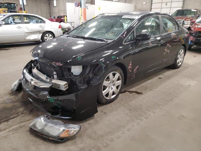 Photo 2 from auction – 2010 HONDA CIVIC LX with VIN 19XFA1F59AE016898