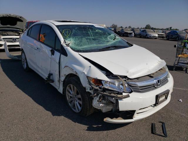 HONDA CIVIC EX 2012 with VIN 2HGFB2F88CH324344 - Photo from auction