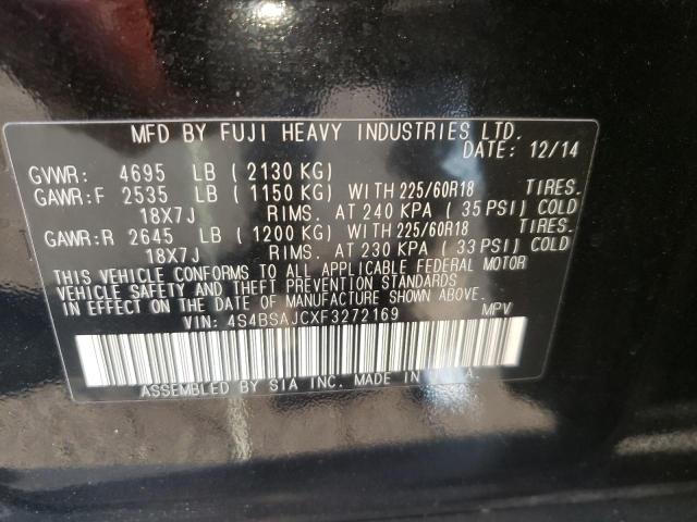 Photo 10 from auction – 2015 SUBARU OUTBACK 2. with VIN 4S4BSAJCXF3272169