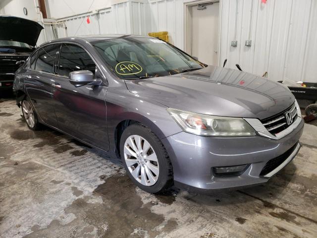 HONDA ACCORD EXL 2014 with VIN 1HGCR3F87EA009749 - Photo from auction