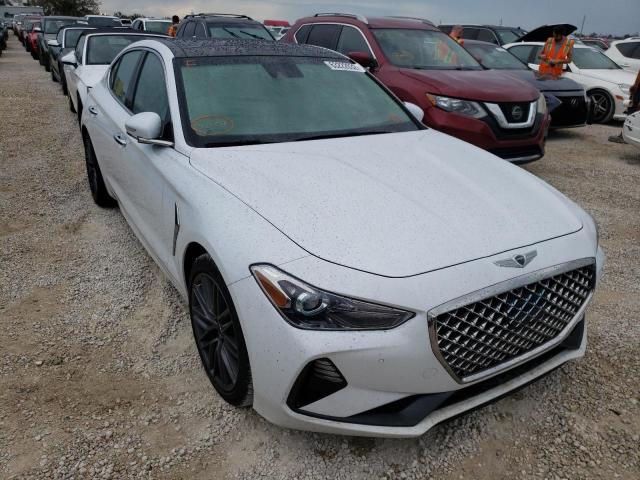 GENESIS G70 ELITE 2019 with VIN KMTG34LA3KU044055 - Photo from auction