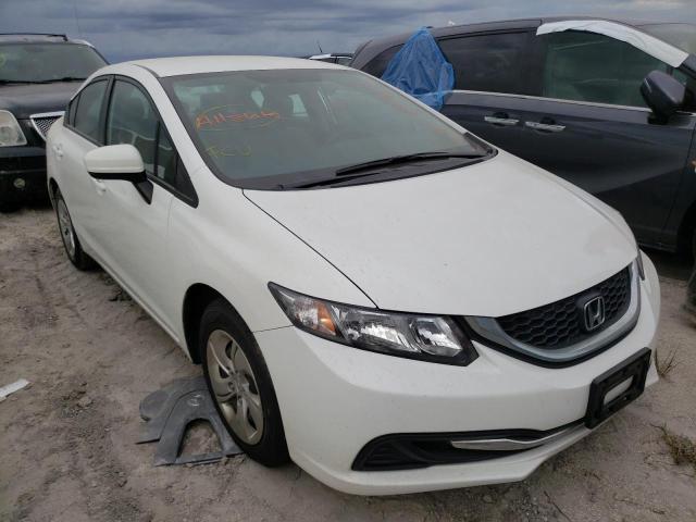 HONDA CIVIC LX 2015 with VIN 19XFB2F50FE101073 - Photo from auction
